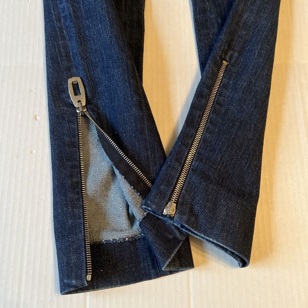 Balenciaga Jean Sz 34 Blue Denim Made In France / See Details - Picture 13 of 14